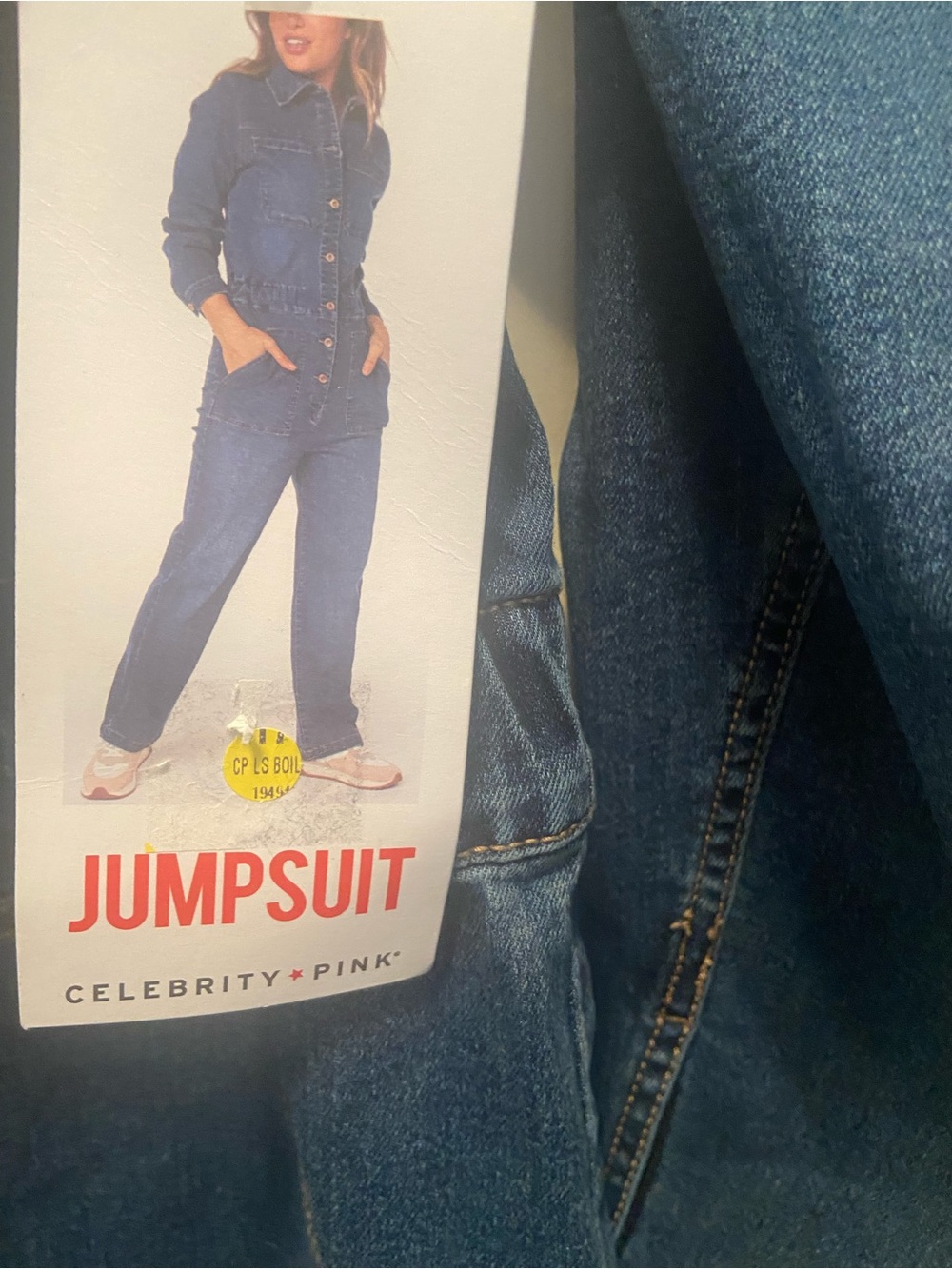 3X Jumper Denim NWT Celebrity Pink - Picture 4 of 7